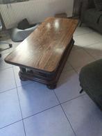 Ancienne table basse en bois massif, Maison & Meubles, Enlèvement
