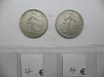 Zilveren munt 50 centimes 1914 Frankrijk om uit te kiezen!, Verzenden, Frankrijk, Losse munt, Zilver