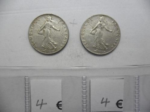 Zilveren munt 50 centimes 1914 Frankrijk om uit te kiezen!, Postzegels en Munten, Munten | Europa | Niet-Euromunten, Losse munt