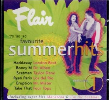 cd   -   Flair Favourite Summerhits '70 '80 '90 - Volume 1 beschikbaar voor biedingen