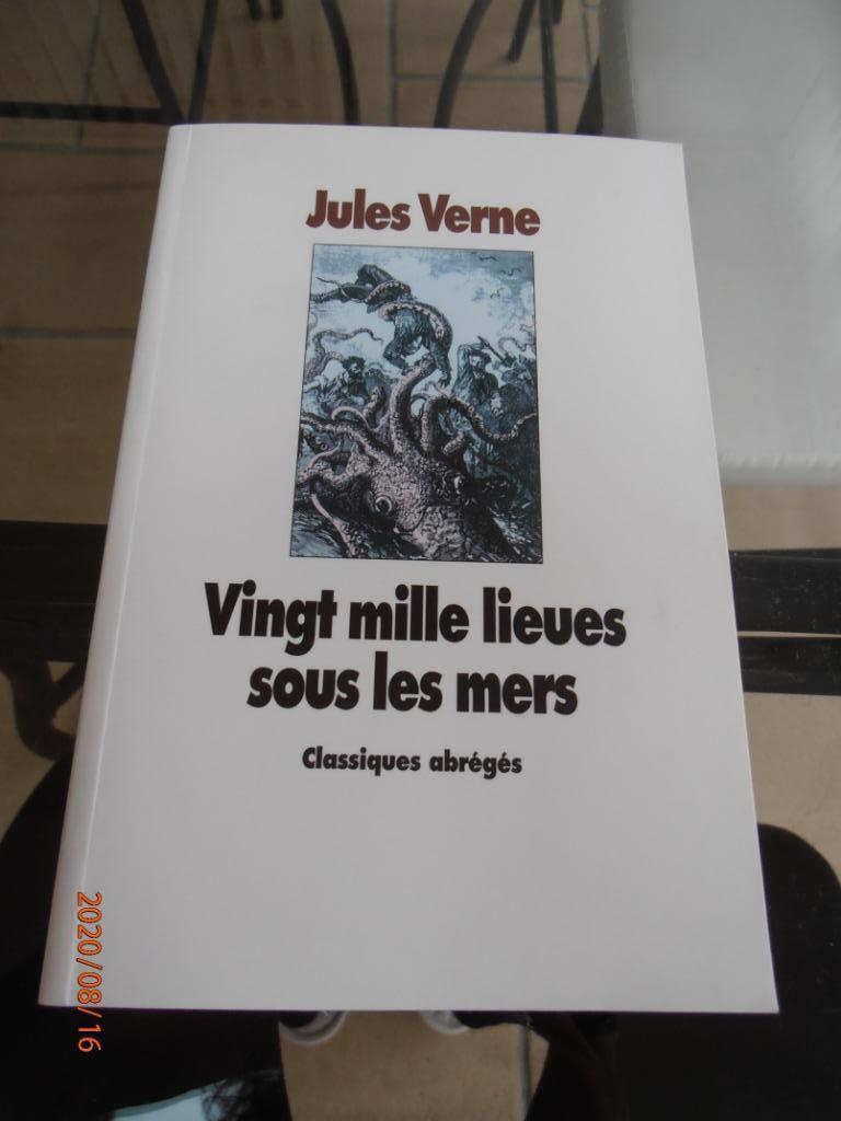 Livre "Vingt mille lieues sous les mers" de Jules VERNE/2010, Enlèvement ou Envoi, Comme neuf, Jules Verne