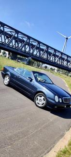 Mercedes CLK200 cabrio, Auto's, Mercedes-Benz, 4 zetels, Achterwielaandrijving, 1995 cc, Beige