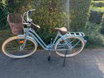 Meisjesfiets: Elops stadsfiets 520 laag frame jeansblauw, Fietsen en Brommers, Fietsen | Dames | Damesfietsen, 47 tot 50 cm, Versnellingen
