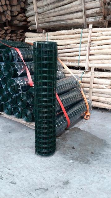 Groene draad kippenhoeve 1m20 hoog 50x50