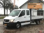 Mercedes-Benz Sprinter 313 CDI Euro 5 DC 7-Pers L3H1 Pick-Up, Auto's, Bestelwagens en Lichte vracht, Wit, Mercedes-Benz, Bedrijf