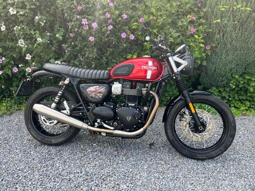 Street Twin 900, Motoren, Motoren | Triumph, Bedrijf, Naked bike, meer dan 35 kW, 2 cilinders, LED Verlichting, Ophalen