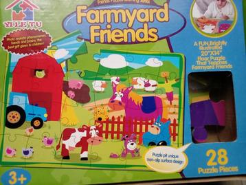 Puzzle farmyard Friends amis ferme 