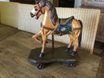 Prachtig carrouselpaard op wielen, Ophalen, Zo goed als nieuw