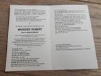 Bp - broeder Robert - Oostakker, 1923 - 1987, Verzamelen, Bidprentjes en Rouwkaarten, Ophalen of Verzenden