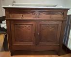 Buffet ancien 1890 - marbre parfait état Artisanat namurois., Ophalen