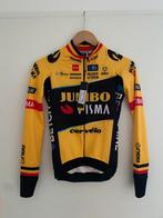 Orgineel fietsshirt lange mouwen jumbo visma wout van aert, Ophalen of Verzenden, Nieuw, Kleding