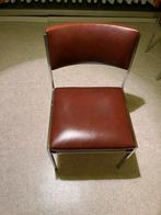 4 stoelen in inox met kunstlederen koop, Ophalen