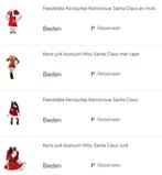 Robes de Noël, accessoires compris, à l'exception des bottes, Envoi, Neuf