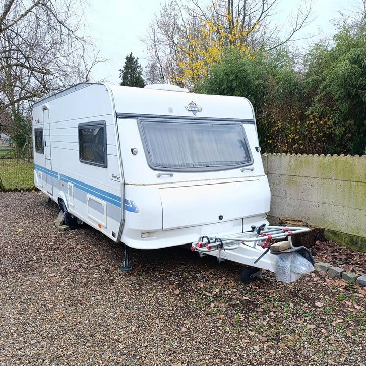 Hobby 540ULA, Caravans en Kamperen, Caravans, Particulier, Rondzit, Hobby, Koelkast, Luifel, Microgolfoven, Mover, Ringverwarming