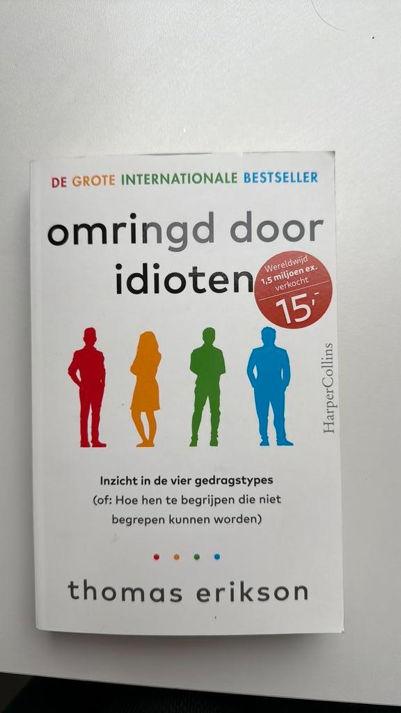 Thomas Erikson - Omringd door idioten, Boeken, Overige Boeken, Ophalen of Verzenden