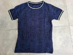 Mooi bloesje zilver glitters mt Large (zie foto's), Kleding | Dames, Ophalen of Verzenden, Gedragen, Maat 42/44 (L), Blauw