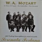 Mozart - Transcripties van opera's - Serenata Fortana - DDD, CD & DVD, CD | Classique, Comme neuf, Enlèvement ou Envoi, Musique de chambre