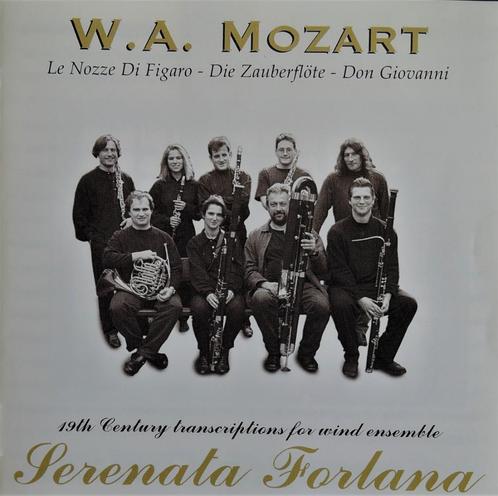 Mozart - Transcripties van opera's - Serenata Fortana - DDD, CD & DVD, CD | Classique, Comme neuf, Musique de chambre, Enlèvement ou Envoi