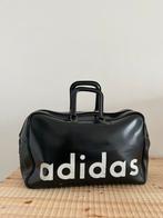 Vintage 70's Adidas sporttas, 40 tot 60 cm, Gebruikt, Zwart, Minder dan 35 cm