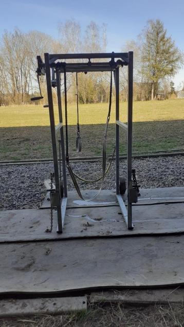 travail pour parrage des bovins, Accessoires