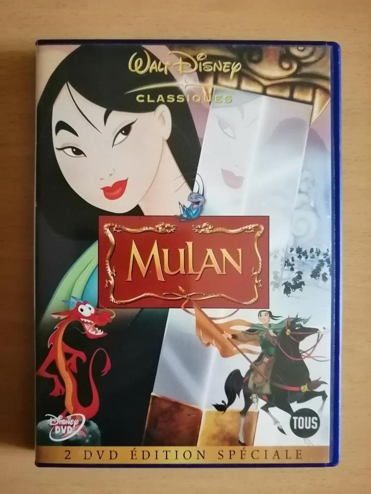 DVD Disney - Mulan - 1998 ‧ 1h 28m, CD & DVD, DVD | Films d'animation & Dessins animés, Enlèvement ou Envoi