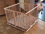 Parc bébé, Kinderen en Baby's, Babyparken, Ophalen, Zo goed als nieuw, Vierkant, In hoogte verstelbaar