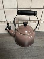 le Creuset fluitketel 1,1 l, Huis en Inrichting, Ophalen of Verzenden, Gebruikt, Gietijzer