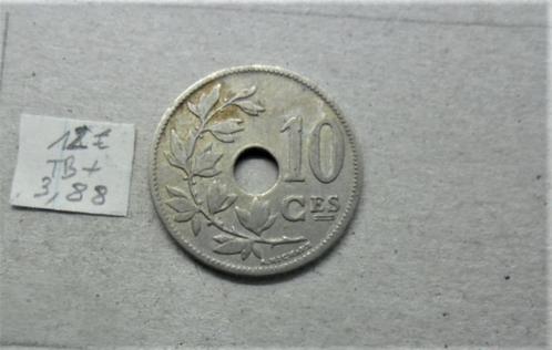 België 10 centimes 1901 Fra de zeldzaamste in de reeks!!, Postzegels en Munten, Munten | België, Losse munt, Metaal, Verzenden