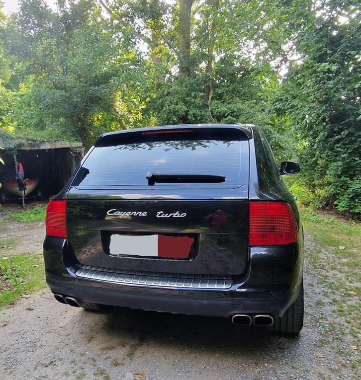 Porsche Cayenne 4.5L turbo, Auto's, Porsche, Particulier, Cayenne, Benzine, SUV of Terreinwagen, 5 deurs, Automaat, Zwart, Ophalen