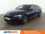 Audi A5 35 TFSI S line (bj 2022, automaat), Auto's, Audi, Gebruikt, 1984 cc, Blauw, 5 deurs