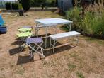 Inklapbare picknick tafel, Ophalen, Zo goed als nieuw