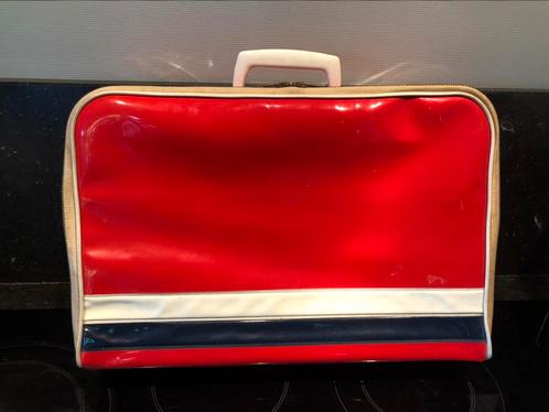vintage retro lacqué koffer / tas, Verzamelen, Retro, Overige typen, Ophalen of Verzenden