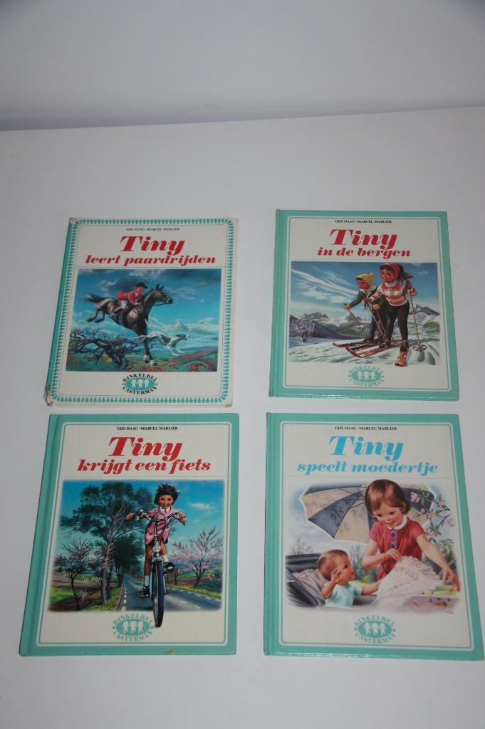 vintage tiny boeken casterman * 4 stuks * Gilbert Delahaye, Boeken, Kinderboeken | Kleuters, Gelezen, Fictie algemeen, 5 of 6 jaar