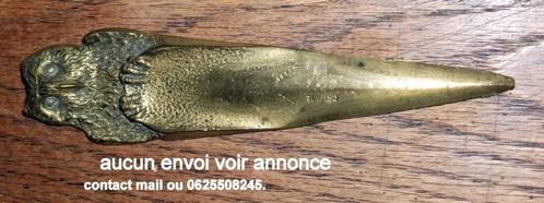 ouvre lettres laiton bronze doré., Antiek en Kunst, Antiek | Brons en Koper, Brons, Ophalen