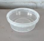 ronde plastieken bakjes / sausbakjes / snoepbakjes NIEUW, Enlèvement, Neuf, Blanc, Récipient ou Bol