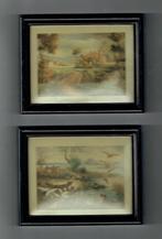 Paar kunststof fotolijstjes met mica (DS176-v), Minder dan 50 cm, Kunststof, Minder dan 50 cm, Ophalen of Verzenden