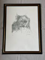 Litho Jan Burssens, Antiek en Kunst, Kunst | Tekeningen en Fotografie, Ophalen