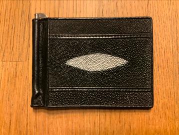 Stingray lederen portemonnee met brievenklip - Nieuw! beschikbaar voor biedingen