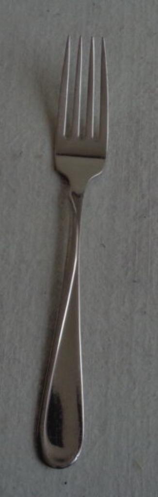 ONEIDA SATIN FLIGHT dessertvork 18,7cm lunch vork fork Gabel, Huis en Inrichting, Keuken | Bestek, Gebruikt, Ophalen of Verzenden
