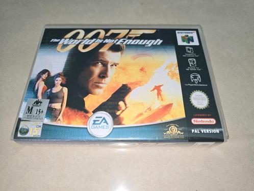 007 The World is not Enough N64 Game Case (2), Consoles de jeu & Jeux vidéo, Jeux | Nintendo 64, Comme neuf, Envoi