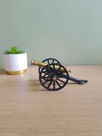 Souvenir canon miniature métal laiton ancien vintage, Enlèvement ou Envoi, Cuivre