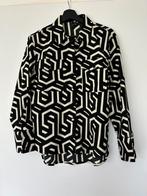 Zwarte blouse met motief, Nieuw, Ophalen of Verzenden, Maat 36 (S), Vero moda