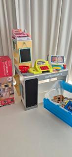 Speelgoedwinkel met accesoires winkel, Kinderen en Baby's, Speelgoed | Houten speelgoed, Ophalen, Gebruikt