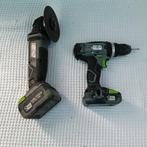 Viceuze et meuleuse  lux tools, Enlèvement, Comme neuf, Perceuse