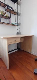 Lichtbruin klein bureau, Huis en Inrichting, Ophalen, Gebruikt, Bureau