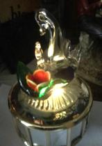 Muziekdoos Murano Carousel Molen met Licht Vintage✨😍🎶👌, Antiek en Kunst, Ophalen of Verzenden