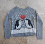 Kersttrui pinguins in love (M), Diversen, Kerst, Ophalen of Verzenden, Gebruikt