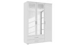 draaideurkast wit met 2 spiegels RAUCH, Nieuw, Overige materialen, 100 tot 150 cm, RAUCH