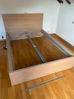 Bed Ikea MALM 140cm  met lattenbodem, Huis en Inrichting, Slaapkamer | Bedden, Ophalen, Beige, Tweepersoons, 140 cm