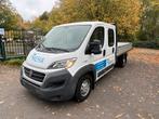 Fiat Ducato 2.3D Maxi 7zit Laadbak Airco 2016 88.000km, Auto's, Fiat, 4 deurs, Euro 6, 7 zetels, Bedrijf